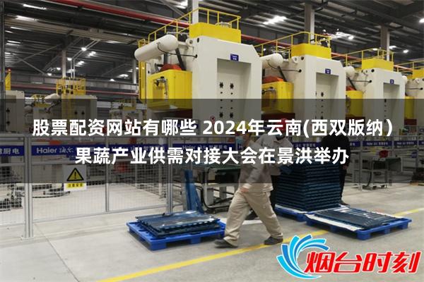 股票配资网站有哪些 2024年云南(西双版纳）果蔬产业供需对接大会在景洪举办